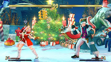 Cammy vs Cody! Tremendous CPU Match! #HolidaySpecial