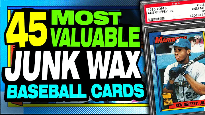 45 Valuable JUNK WAX ERA Baseball Cards from the 8...