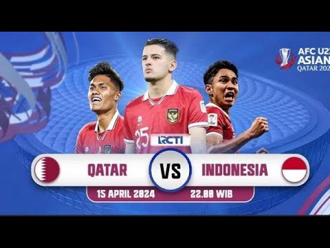 🔴[LIVE] QATAR U23 VS INDONESIA U23 - AFC U23 ASIAN CUP 2024 - GROUP A