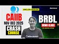 CAIIB BRBL Demo Class | CAIIB Nov-Dec Crash Course 2.0 2025 | By Anshul Maam | English Medium