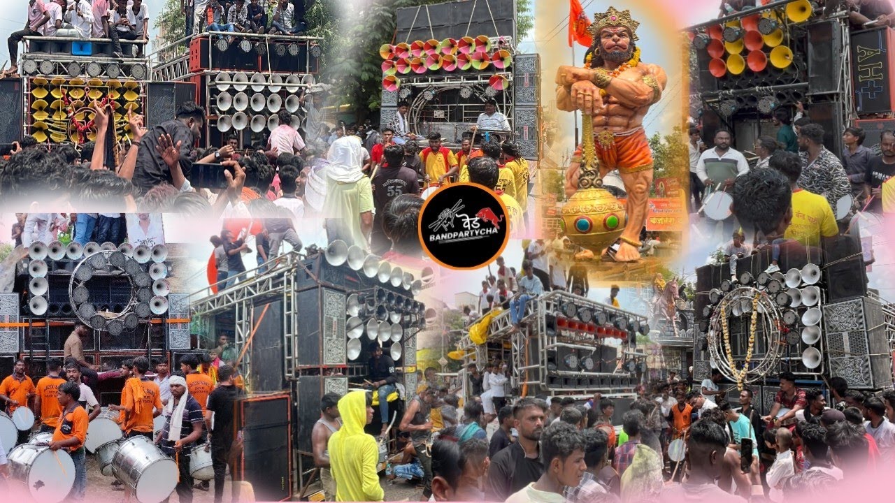 कावड यात्रा शेगांव 2K24 😱 (Full Video) 🔥 Shoot on #iphone13  #vlog @wadeBandpartycha