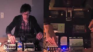 Martin Hiller plays live-recorded and processed Tapeloops, May 26th 2025