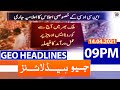 Geo Headlines 09 PM | 14th April 2021