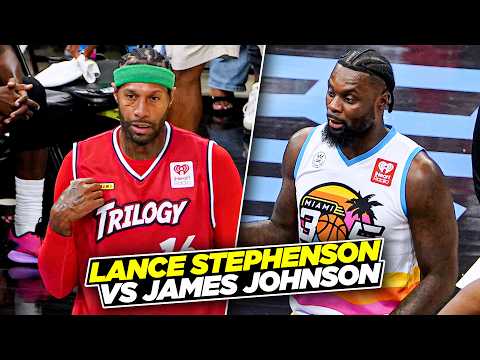 NBA Veterans Lance Stephenson & James Johnson Didn't Hold Back In BIG3 Clash!
