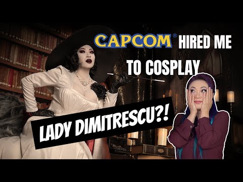 Cosplaying Lady Dimitrescu from Resident Evil Village... for Capcom!