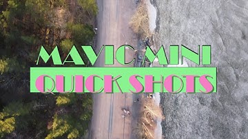 Mavic Mini quick shots - Dronie, Rocket,Circle and Helix