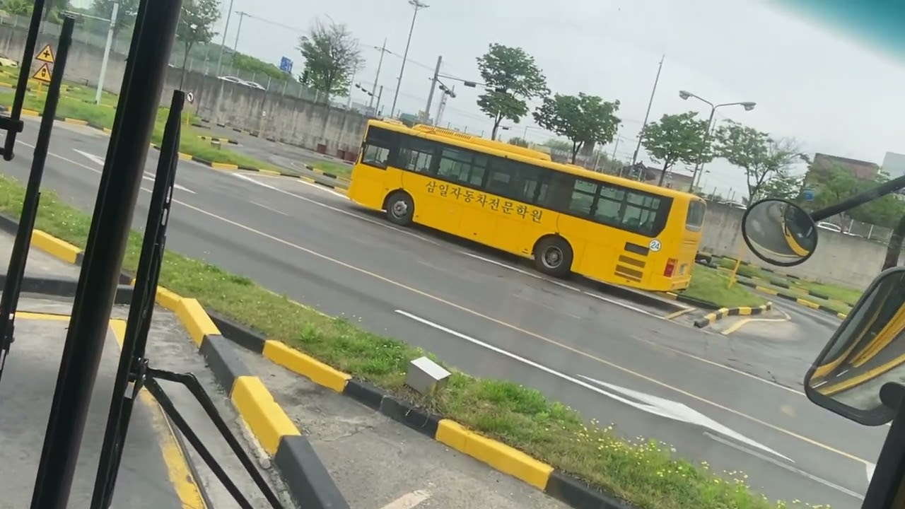 1종대형 출발 언덕 굴절