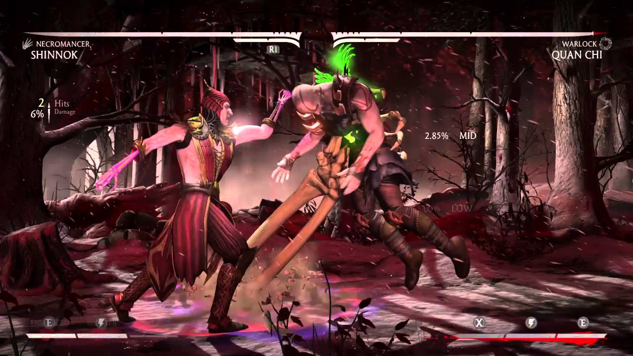 Shinnok (Necromancer) - All Unbreakable Combos up to 41% Unbreakable