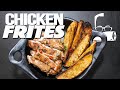 CHICKEN FRITES aka CHICKEN AND FRIES (LIKE STEAK FRITES BUT CHICKEN!) | SAM THE COOKING GUY