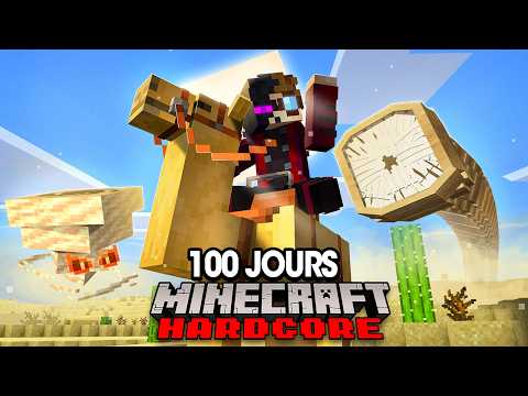 [Film Complet] J'ai survécu 100 jours dans un désert infini sur Minecraft Hardcore