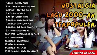Daftar Lagu 2000an Indonesia Yang Bikin Nostalgia Masa Sma  Playlist Galau Terpopuler  Tanpa Iklan