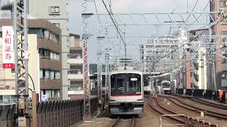 東急東横線　5050系　各停渋谷行き　目黒線　5080系　各停日吉行き