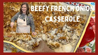 Beefy French Onion Casserole