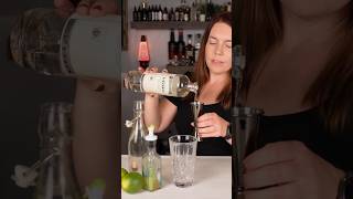 St. George Green Chile Vodka Gimlet - Spicy Savory Cocktail