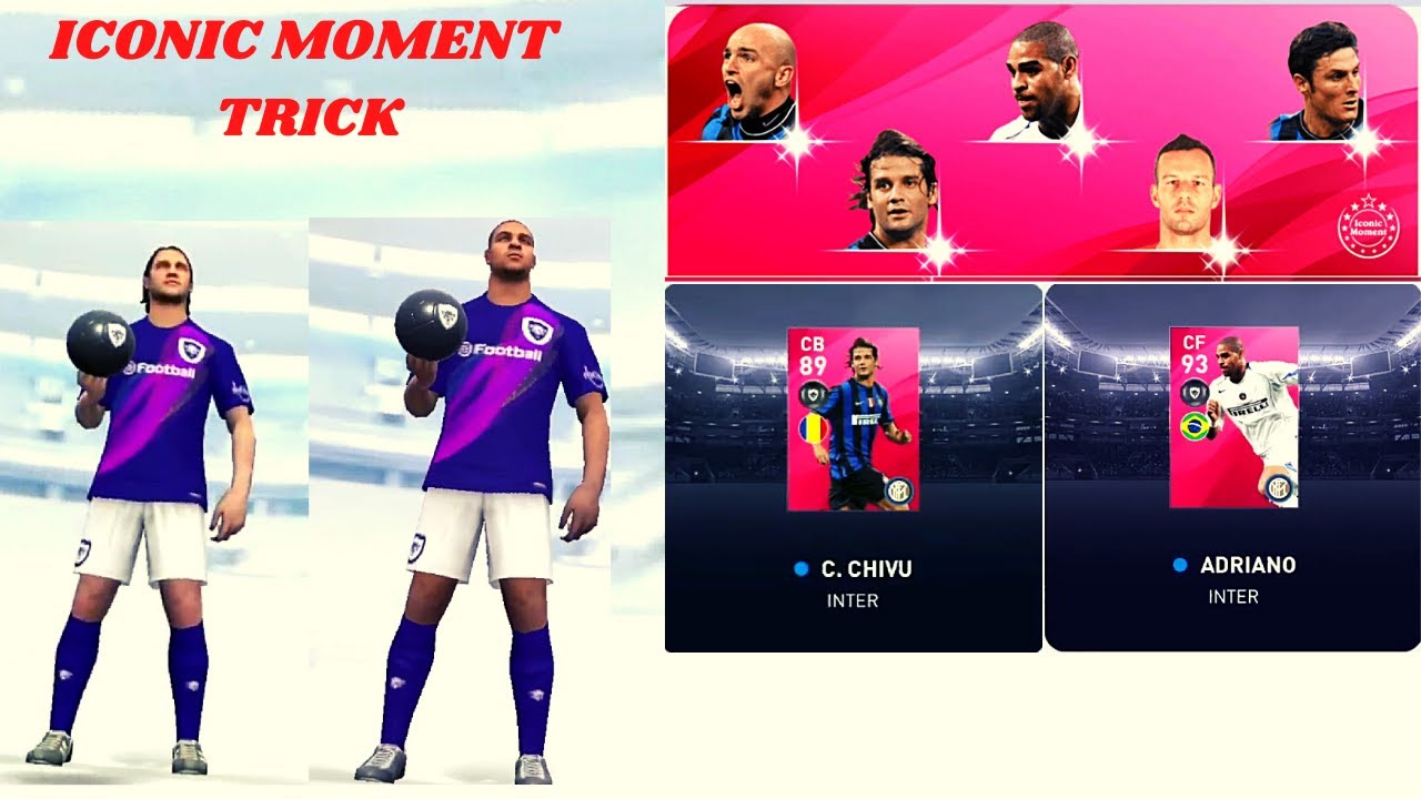 HOW TO GET ADRIANO AND CHIVU IN ICONIC MOMENT INTER MILAN BOXDRAW PES 2020 MOBILE