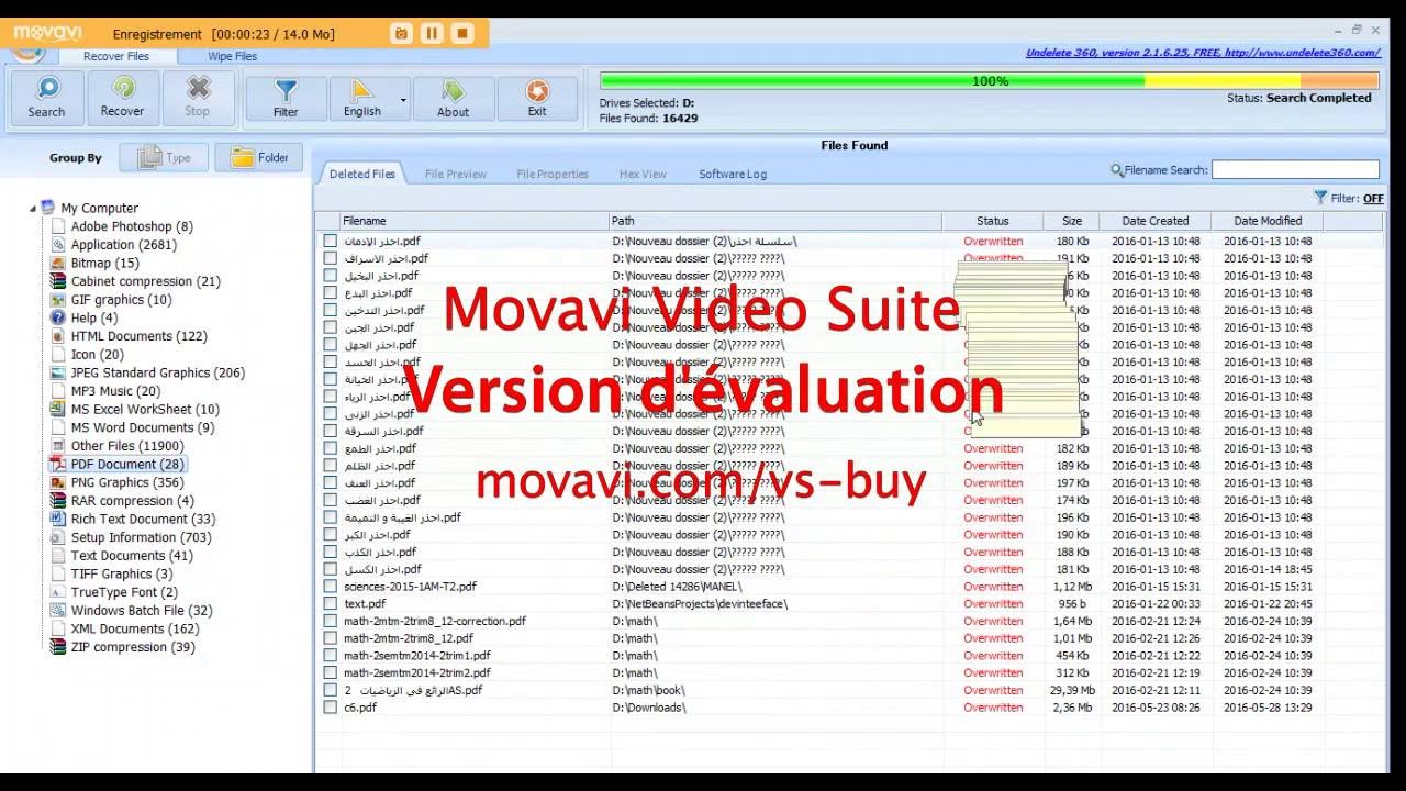 Meilleur logiciel pour recuperer les fichier supprimer youtube