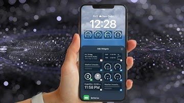 How to Set Dynamic Weather Lock Screen Wallpaper on iPhone in iOS 16 🌦️