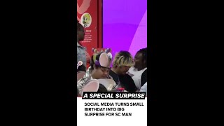 Power of social media turns small birthday into big surprise for Columbia man