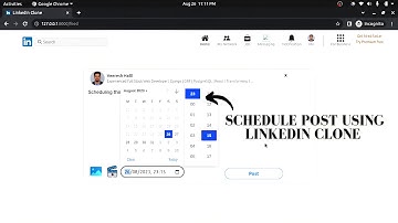Scheduling Task in Linkedin Clone Using Django & Celery