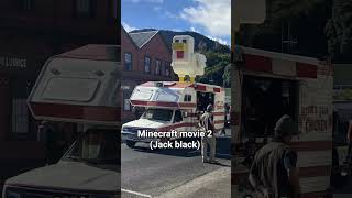 Jack Black Minecraft Movie 2 behind scenes #fun #jackblack #behindthescenes #subscribe