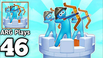 Archery Bastions - Castle War All Levels Gameplay Walkthrough Part 46 