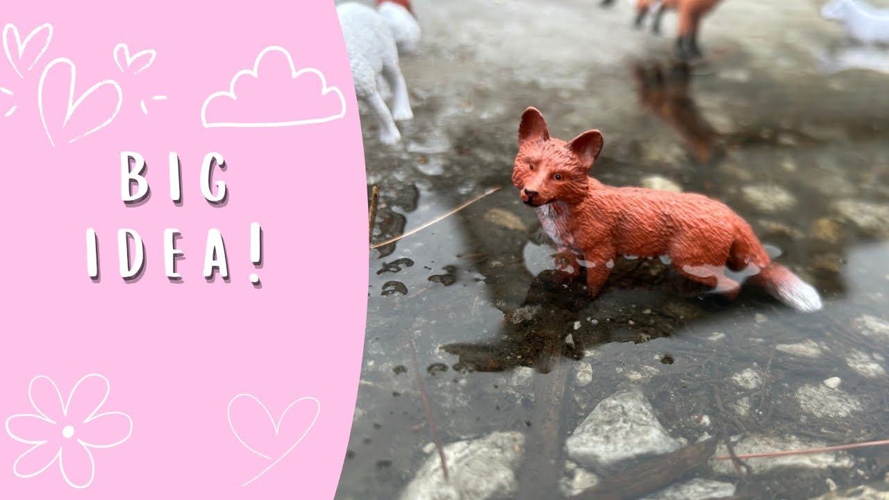 Лиса строит что-то новое | Приключения животных от Schleich