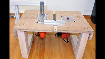 2 in 1 Jig saw & Router table Part - I