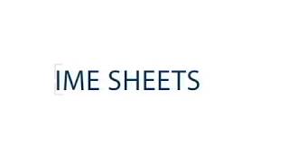 Timesheets