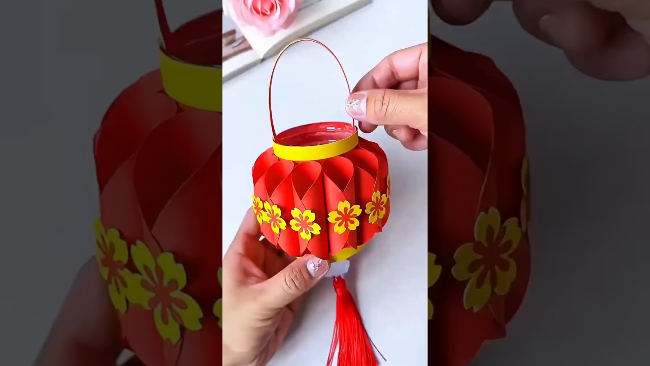 Simple & Beautiful New Year Lanterns 🏮 | Parent-Child Craft