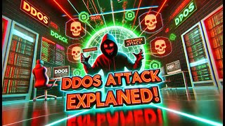 🔴 DDoS Attacks EXPLAINED! How Hackers Take Down Websites & How to Stay Safe!