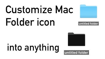 How to Change Mac Folder icon #Shorts