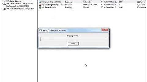 اعدادت السيكول سيرفر sql server configuration