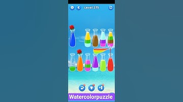 water color puzzle #game #level 275