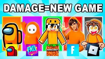Roblox, But If I Take Damage I Switch Games!