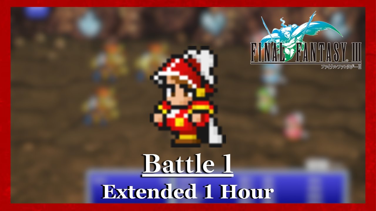 Final Fantasy III Pixel Remaster - Battle Theme [Extended]