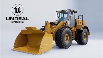 Wheel loader  Unreal Engine 5