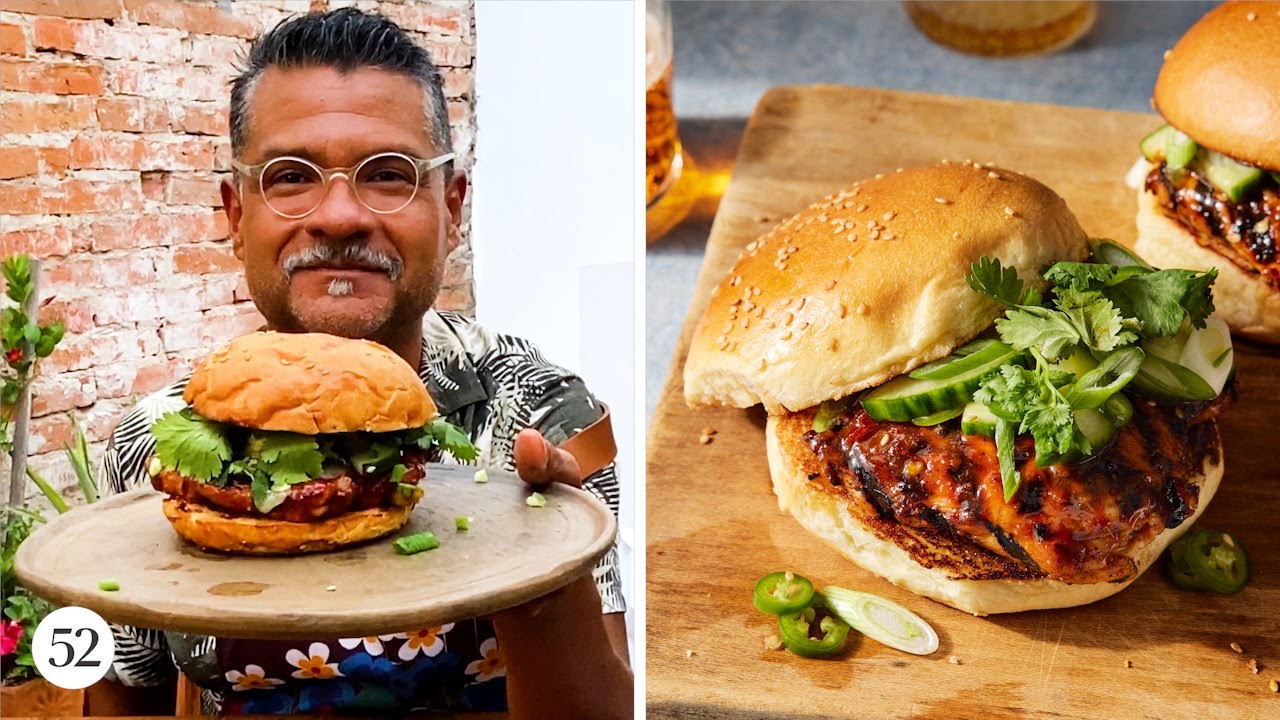 Sweet & Spicy Barbecue Chicken Sandwich | Sweet Heat with Rick Martinez | Food52