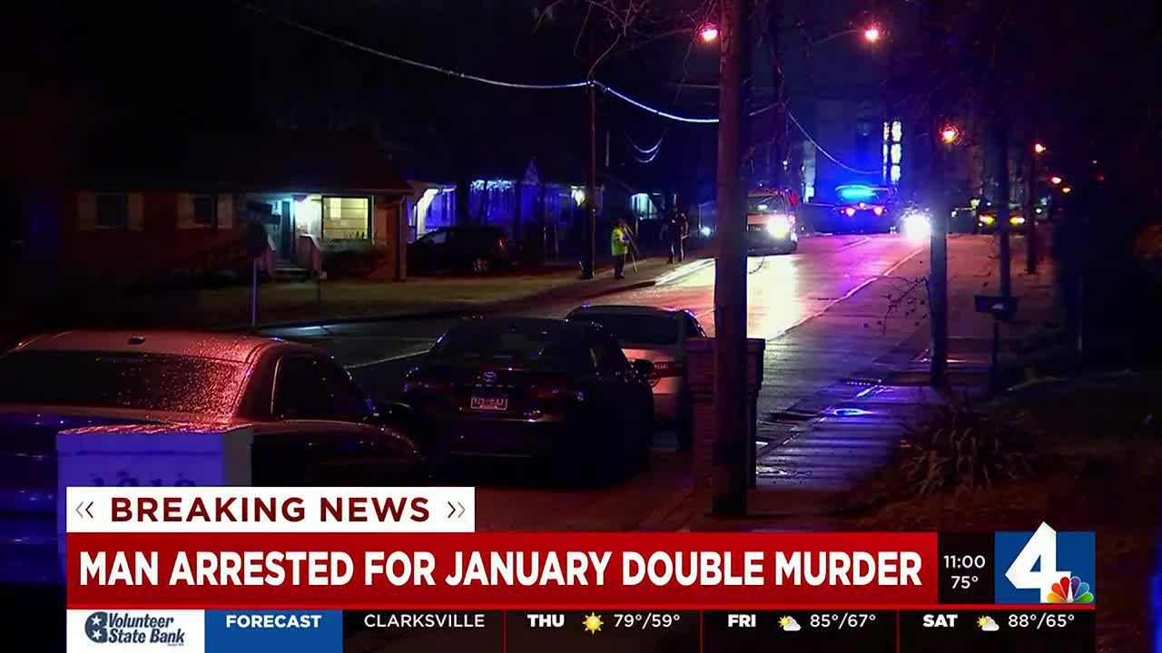 Arrest made in January double murder in North Nashville