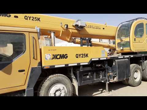 XCMG QY25K crane outrigger foot cylanders outmaticly dawon or not working problems.