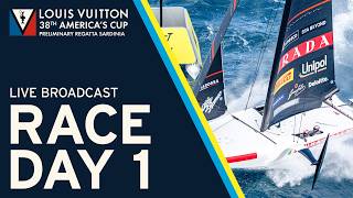 Louis Vuitton Preliminary Regatta - Sardinia | Day 1 - LIVE