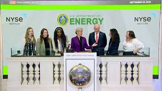 The NYSE welcomes the U.S. Department of Energy in ringing the Opening Bell.