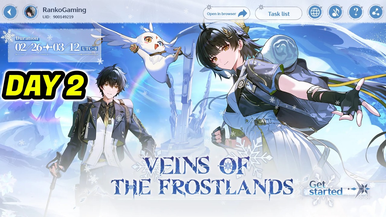 Veins of the FrostLands Day 2 Puzzle | Wuthering Waves 3.1