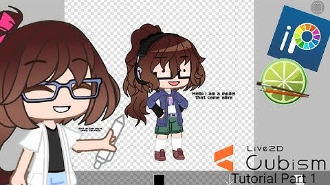 • Live2D Cubism Gacha Tutorial • Part 1 • How to make model on PC and Mobile • Read Description •