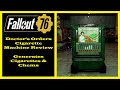 Fallout 76 - Doctor's Orders Cigarette Machine Review - Generates Cigarettes  And Chems