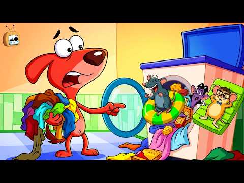 Rats Live Inside Dig’s Washing Machine! 😂🐀 : Dog vs Rats | Doggy Don | Rat A Tat