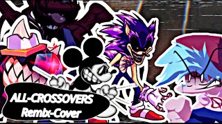 All-Stars Remix Cover - All Crossovers Mario's Madness V2 | Friday Night Funkin'