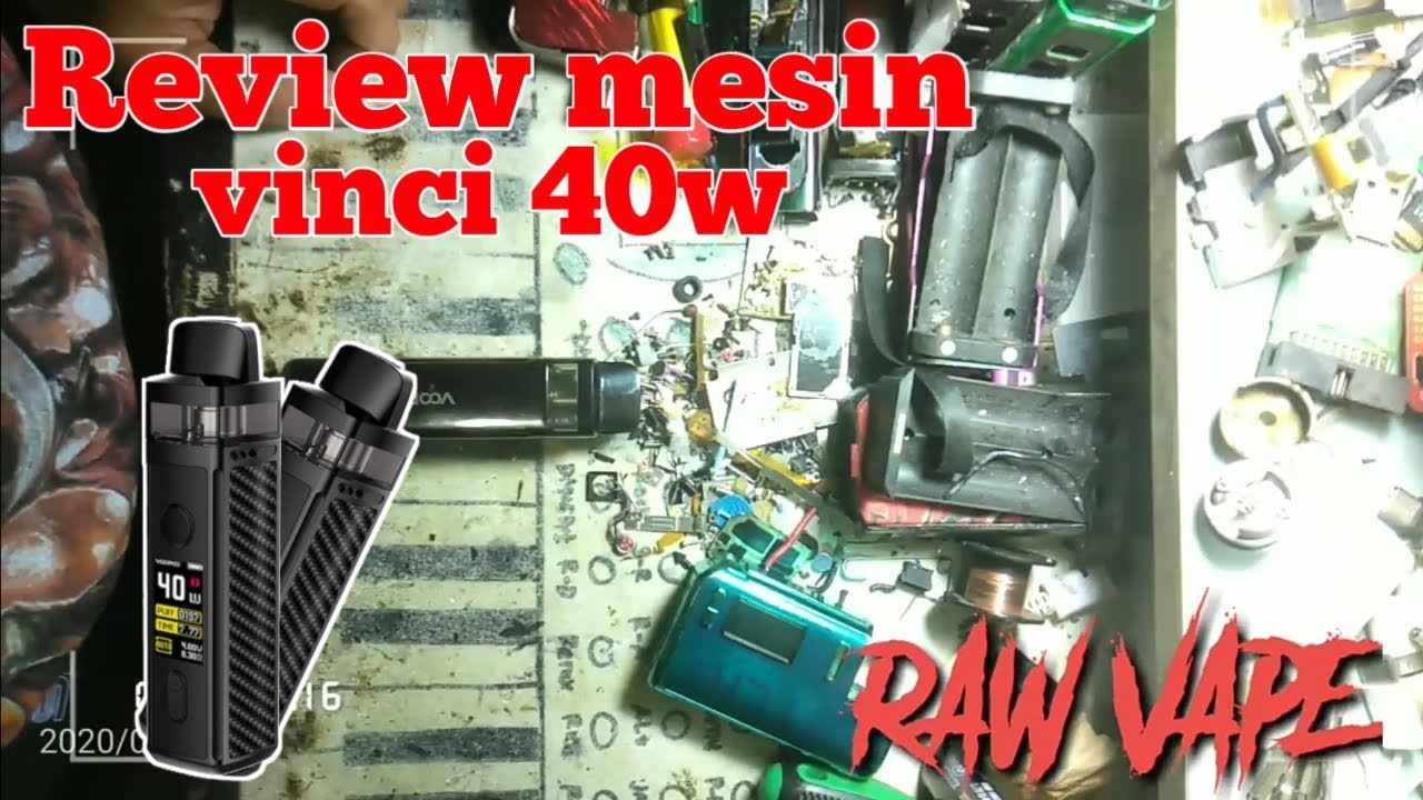 cara bongkar (disassembly) POD VooPoo Vinci 40w & review mesinya