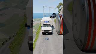 The Bollard Always Wins! 🛑🚗 Shortest Cliff Driving Fail Ever! 😂