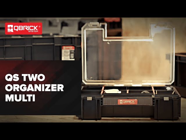 Qbrick System TWO Multi Organizer - a natural appendix for QS TWO Toolbox  and QS TWO Box 200 - YouTube