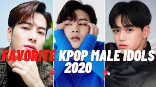 FAVORITE KPOP MALE IDOLS OF 2020